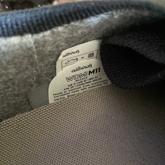 E Allbirds Unisex M11 W13 Wool Dasher Mizzles Clean w/ Box - Picture 3 of 10